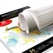 Watercolor Pads, 9x12", Glue Bound, Acid-Free Paper, 35 Sheets (140lb/300gsm), Art Sketchbook for Painting & Drawing with Most Wet & Dry Media, Ideal for Beginners, Artists & Professionals